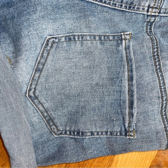 SO high waisted denim shorts size 5/27 - Picture 3 of 11